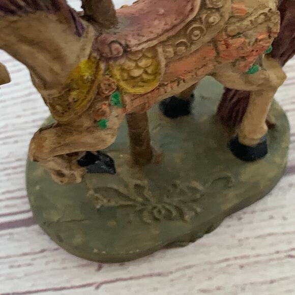 Carousel Horse Figurine Christmas Tree Ornament or Tabletop Decor 2 3/4" Tall - Picture 11 of 14